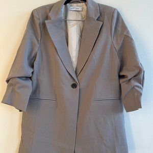 Petal & Pup | Blazer - Grey
